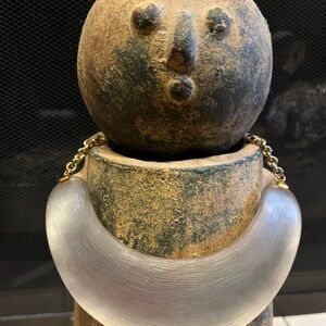 Vintage Alexis Bittar Frosted White Necklace